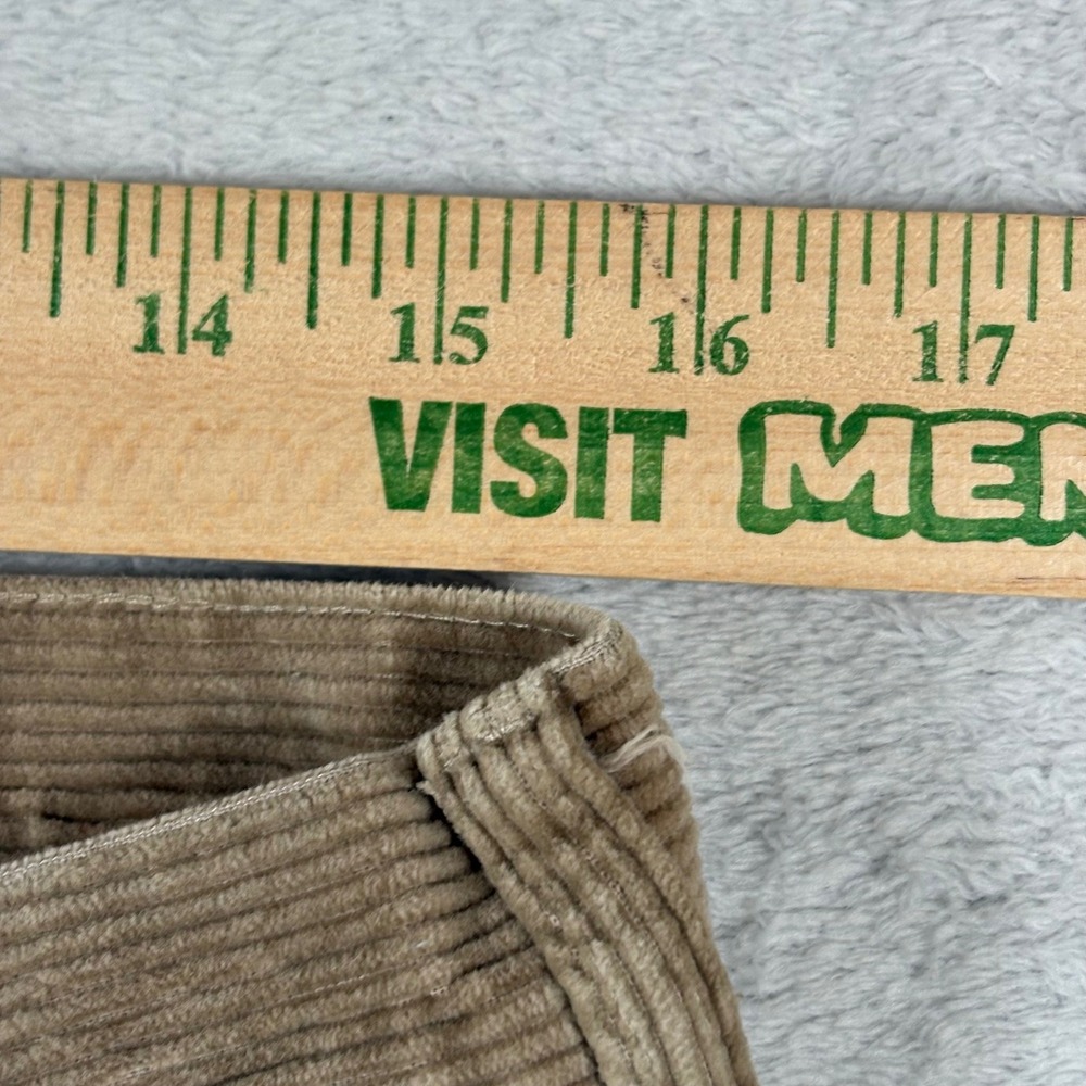 Polo Ralph Lauren Andrew Pant Tan Corduroy Pleated Trousers 34x32 Mens - Picture 4 of 12